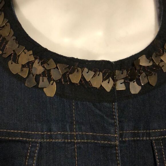 Focus 2000 Denim Jean Jacket Sz 10 - Picture 2 of 5